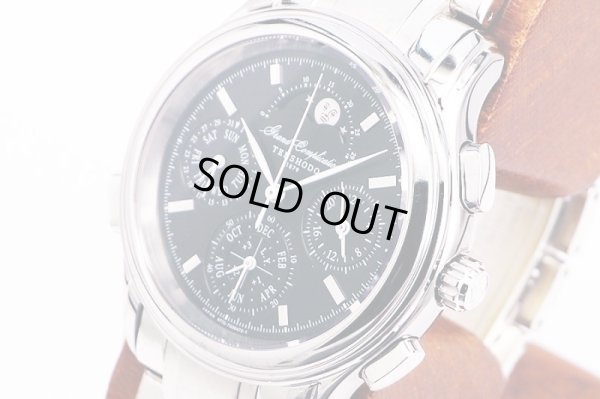 天賞堂　グランドコンプリケーション　黒文字盤　サイド拡大