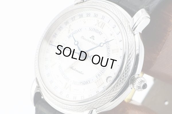 モーリス・ラクロア　５ハンズ　２３１１　銀文字盤　サイド拡大