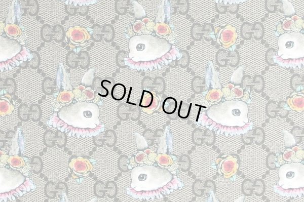 グッチ チルドレンズ ヒグチユウコ 2WAYトートバック 630542 213313 ベージュ/ピンク 表面拡大