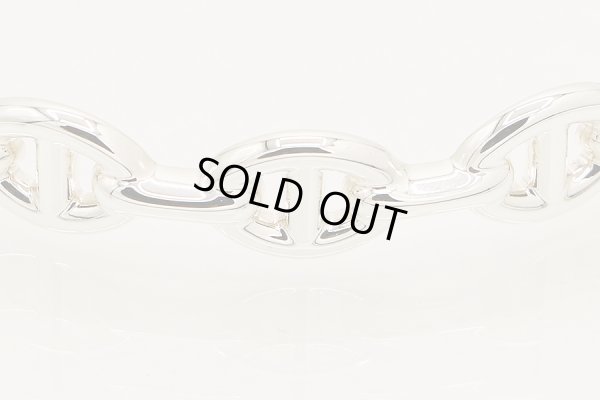 エルメス　シェーヌダンクル アンシェネ シルバー バングル（ST）　拡大