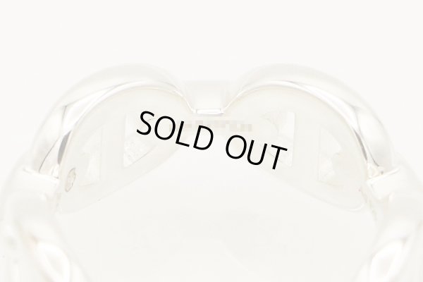 エルメス　シェーヌダンクル シルバーリング　刻印(4)