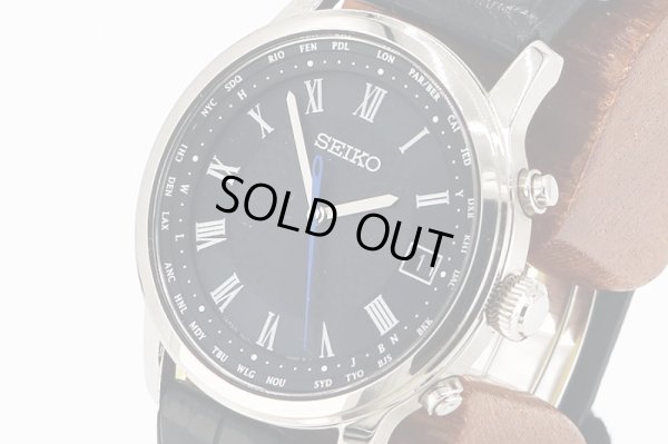 セイコー　ブライツ　ＳＡＧＺ１０１　７Ｂ２７－０ＡＨ０ 黒文字盤　サイド拡大