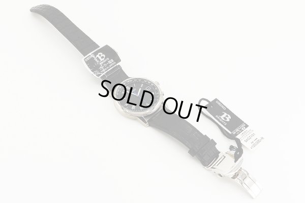 セイコー　ブライツ　ＳＡＧＺ１０１　７Ｂ２７－０ＡＨ０ 黒文字盤　革ベルト状態　表面