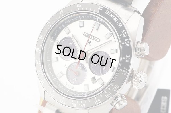 セイコー　プロスペック　ＳＢＤＬ０９５　クロノ　Ｖ１９２－０ＡＨ０ 銀文字盤　サイド拡大