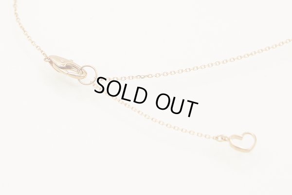 ポンテヴェキオ　K18PG ダイアイリネックレス 0.03ct 1.80g