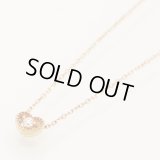 ポンテヴェキオ　K18PG ダイアイリネックレス 0.03ct 1.80g