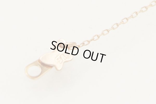 サマンサティアラ　K18PG ダイアイリネックレス 1.20g　拡大(2)