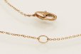 ポンテヴェキオ　K18PG ダイアイリネックレス 0.03ct 1.80g　留め具