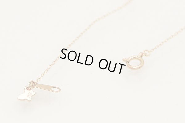 サマンサティアラ　K18PG ダイアイリネックレス 1.20g　留め具外したイメージ(2)