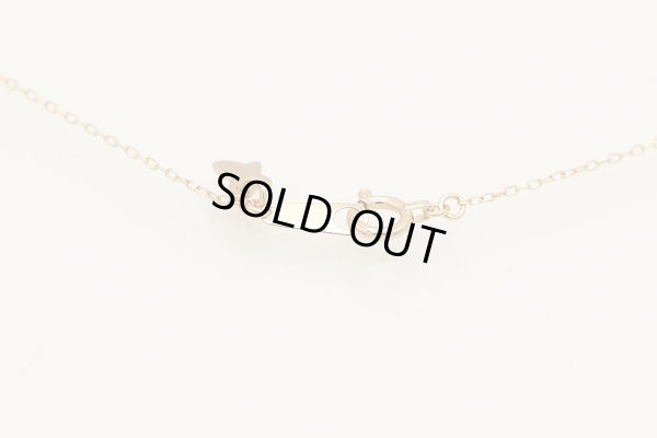 サマンサティアラ　K18PG ダイアイリネックレス 1.20g　留め具