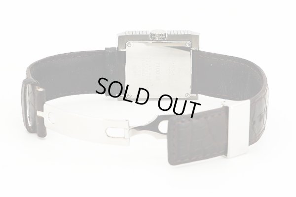 グッチ 銀文字盤 革ベルト