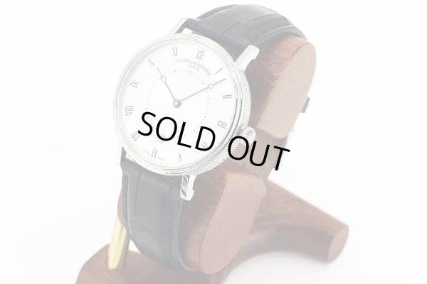 フレデリック・コンスタント　クラシックスリム　ＦＣ３０６Ｘ４Ｓ３５／６　銀文字盤　サイド