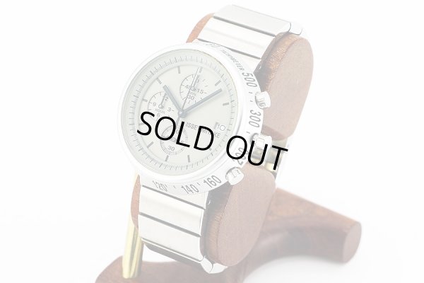 イッセイ・ミヤケ　トラペゾイド　クロノ　ＳＩＬＡＺ００２　グレー文字盤　サイド