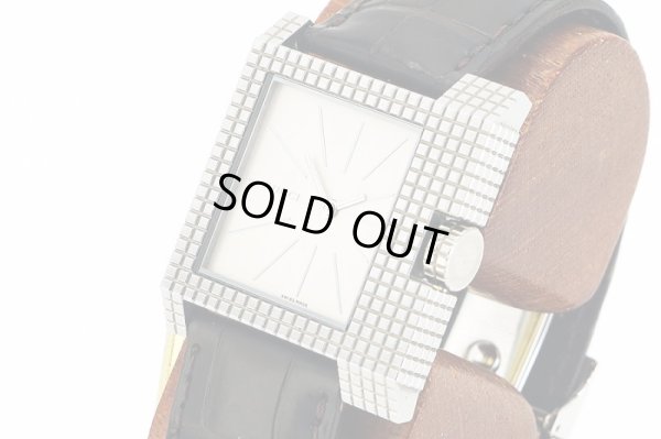 グッチ 銀文字盤 サイド拡大