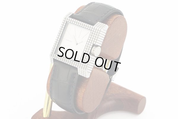 グッチ 銀文字盤 サイド