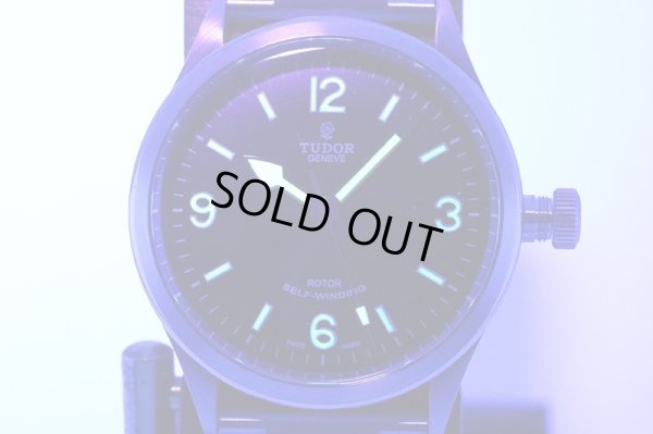 チューダー　ヘリテージ　レインジャー　７９９１０　黒文字盤　ライト