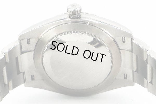 ロレックス　１２６３３４　３Ｕ６７８２４９　黒棒文字盤　裏面拡大