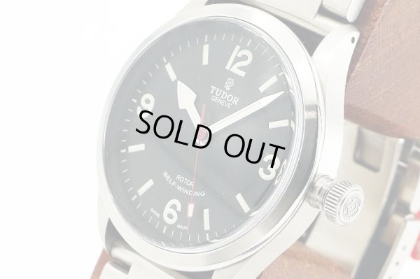 チューダー　ヘリテージ　レインジャー　７９９１０　黒文字盤　サイド拡大