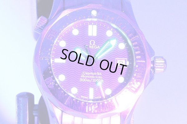 オメガ　シーマスター　２５６２．８０　紺文字盤　ライト