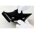 シャネル　カメリア スモールフラップウォレット AP0116 ブラック／SIV金具　お札入れ