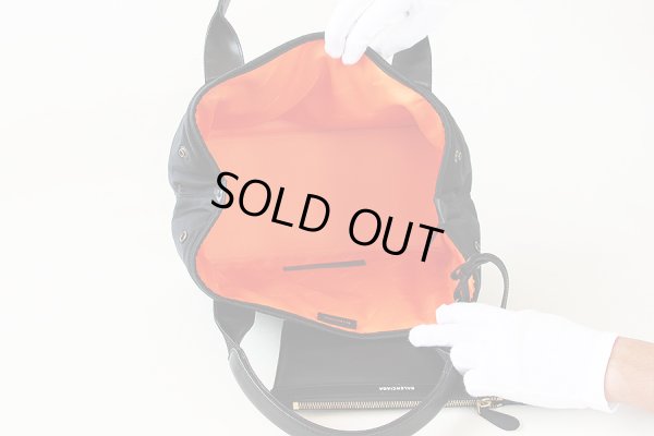 バレンシアガ ネイビー スモールカバス 339933210K41090 ブラック　中身