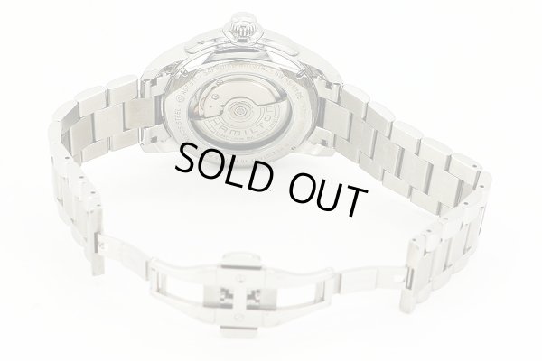 ハミルトン　レイルロード　Ｈ４０６１５０　黒文字盤　ブレス