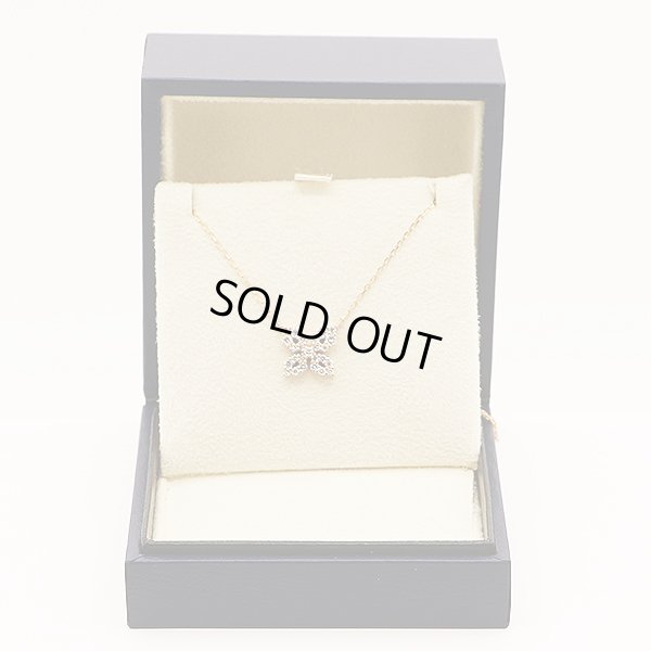 ヴァンドーム　K18PG ダイアイリネックレス 0.40ct 2.60g　箱