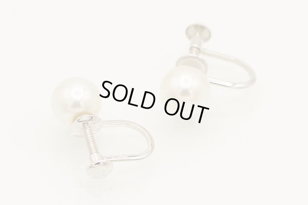 タサキ　SV パールネックレス イヤリング セット 7.0-7.5mm　イヤリング留め具