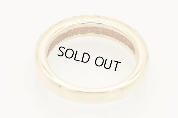 ミキモト　K18 ダイアイリリング 0.27ct 5.00g　内側