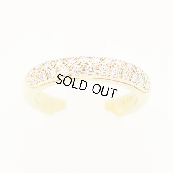 ミキモト　K18 ダイアイリリング 0.27ct 5.00g