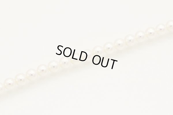 タサキ　SV パールネックレス イヤリング セット 7.0-7.5mm　ネックレス拡大