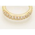 ミキモト　K18 ダイアイリリング 0.27ct 5.00g　拡大