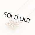 ヴァンドーム　K18PG ダイアイリネックレス 0.40ct 2.60g