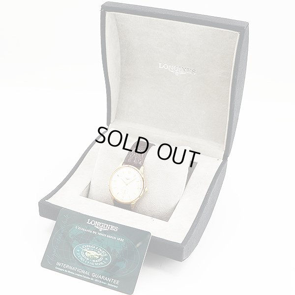 ロンジン　クラシック　Ｌ４．６９３．６　銀文字盤　箱