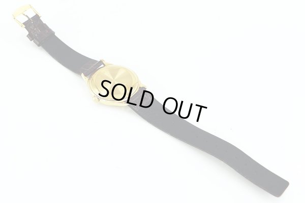 ロンジン　クラシック　Ｌ４．６９３．６　銀文字盤　革ベルト状態　裏面