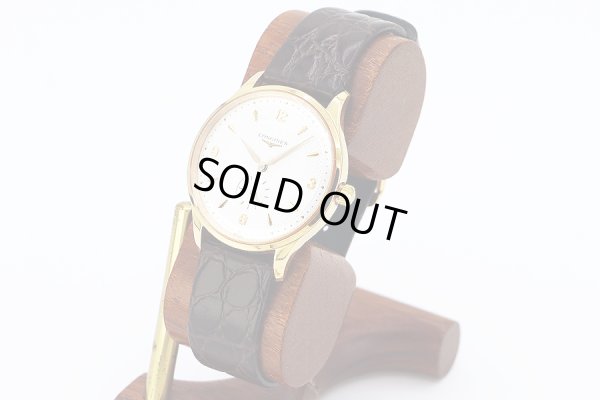 ロンジン　クラシック　Ｌ４．６９３．６　銀文字盤　サイド