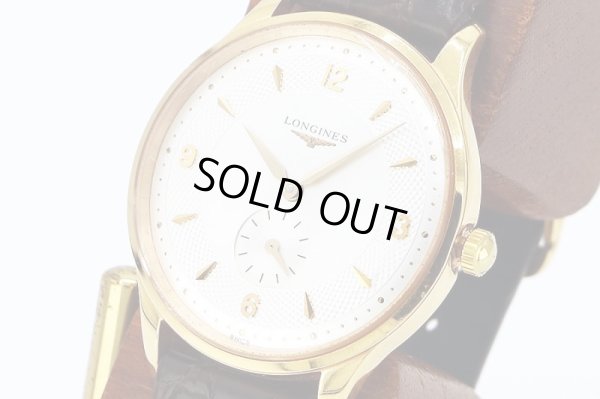 ロンジン　クラシック　Ｌ４．６９３．６　銀文字盤　サイド拡大