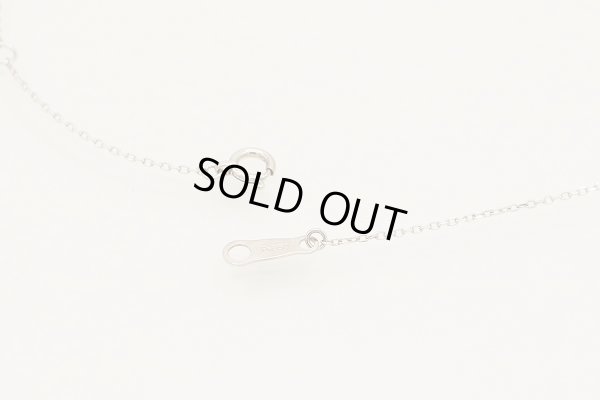 ヴァンドーム　PT950/850 ダイアイリネックレス 0.30ct 2.40g　留め具外したイメージ