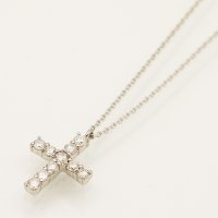 ヴァンドーム　PT900/850 ダイアイリペンダントネックレス 0.50ct 3.30g