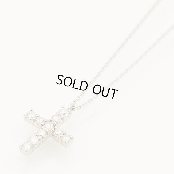 ヴァンドーム　PT900/850 ダイアイリペンダントネックレス 0.50ct 3.30g