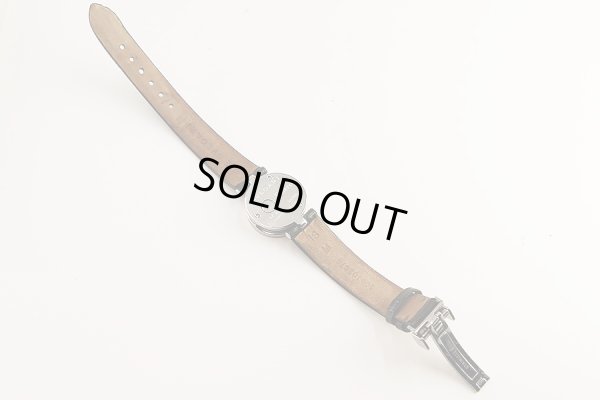 ブルガリ　Ｂ０１　ＢＺ２２　黒文字盤　革ベルト状態　裏面