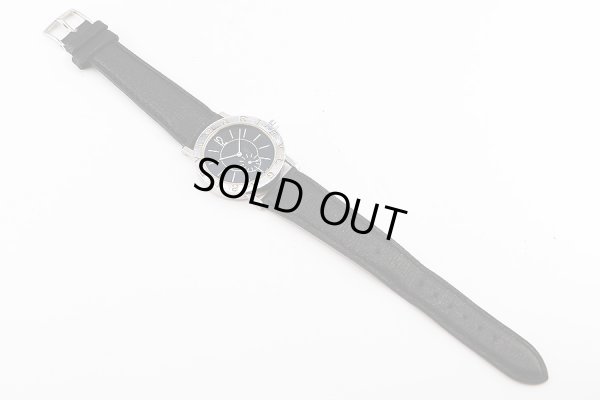 ブルガリ　ブルガリブルガリ　ＢＢ３３ＳＬＰＳ　黒文字盤　革ベルト状態　表面