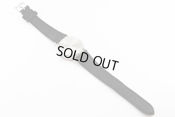 ブルガリ　ブルガリブルガリ　ＢＢ３３ＳＬＰＳ　黒文字盤　革ベルト状態　裏面