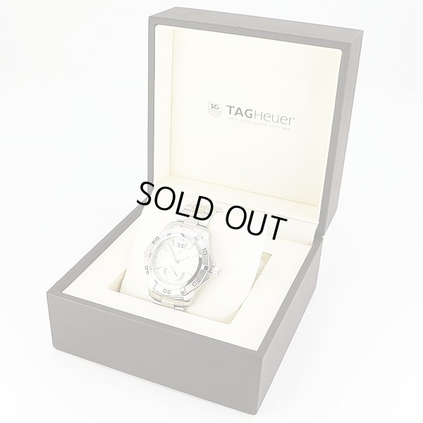 タグホイヤー　アクアレーサー　グランデイト　ＷＡＦ１０１１　銀文字盤　箱