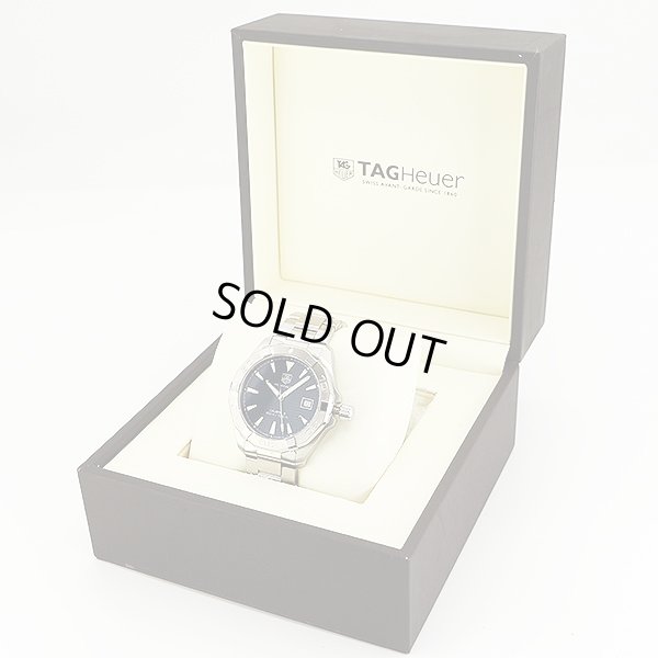 タグホイヤー　アクアレーサー　キャリバー５　ＷＡＹ２１１２　紺文字盤　箱