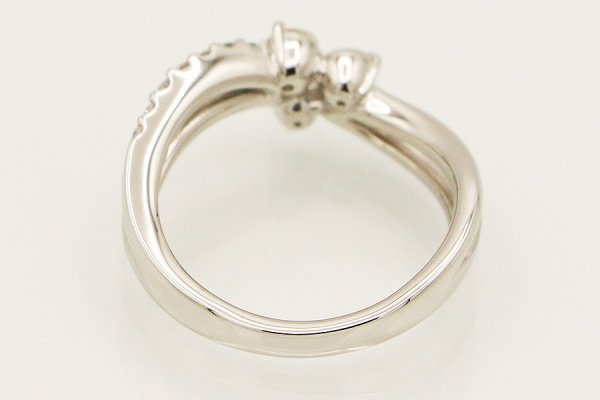 PT900 ダイアイリリング 0.50ct 6.30g　内側