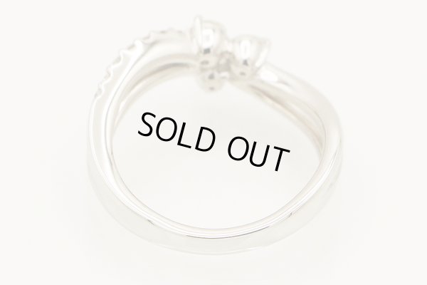 PT900 ダイアイリリング 0.50ct 6.30g　内側