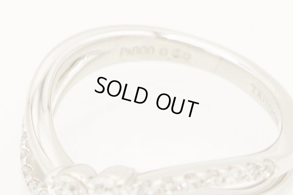 PT900 ダイアイリリング 0.50ct 6.30g　刻印(2)