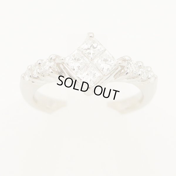 PT900 ダイアイリリング 1.00ct 6.80g