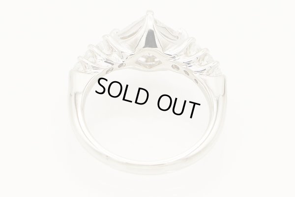 PT900 ダイアイリリング 1.00ct 6.80g　内側